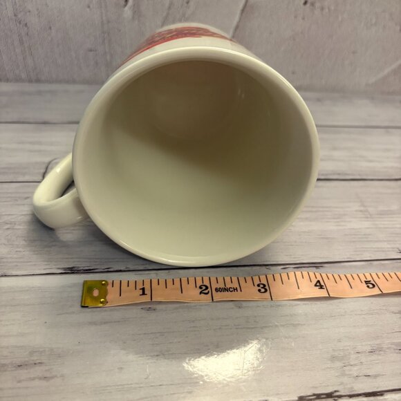 Tim Hortons "40 Years of Friendship" Red Gold White 2004 Coffee Mug (SKU: 198MI) - Picture 6 of 7